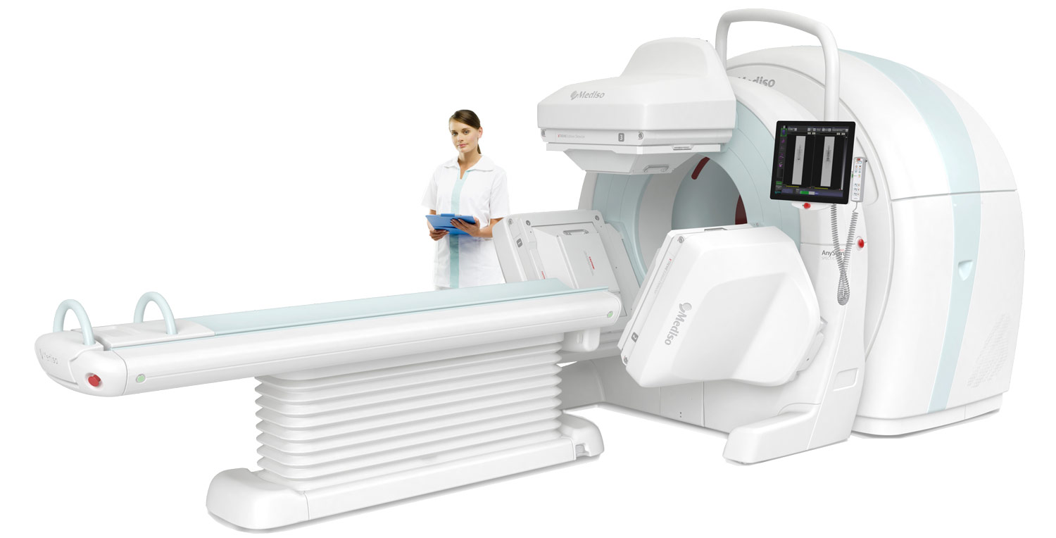 SPECT- ja PET-sarjat - CT-valmius - ainoa laite 3 detektorilla